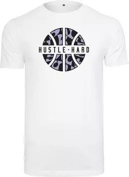 Футболка Mister Tee Hustle Hard Tee, белый