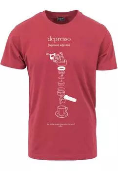 Футболка Mister Tee kurzarm, цвет ruby