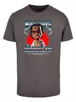 Футболка Mister Tee s, цвет darkshadow