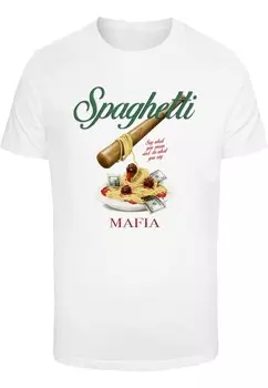 Футболка Mister Tee SPAGHETTI MAFIA, белый