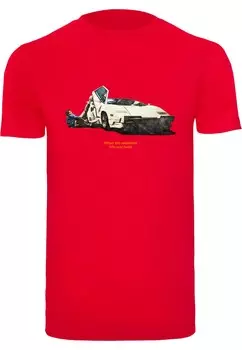 Футболка Mister Tee WEEKEND WOLF, красный