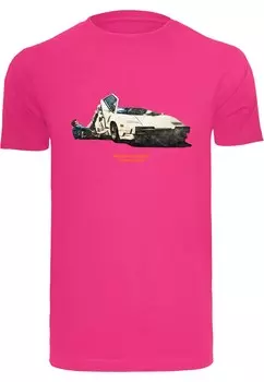 Футболка Mister Tee WEEKEND WOLF, розовый