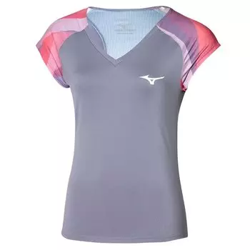 Футболка Mizuno, фиолетовый