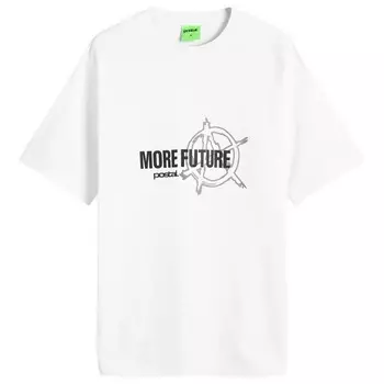 Футболка More future Postal, белый