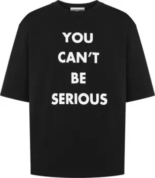 Футболка Moschino, черный
