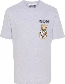 Футболка Moschino, серый