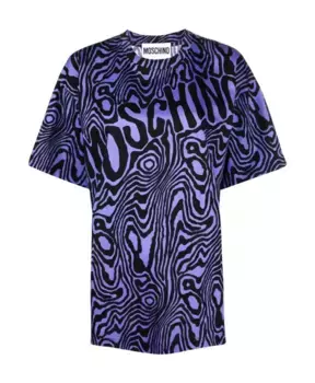 Футболка Moschino, синий
