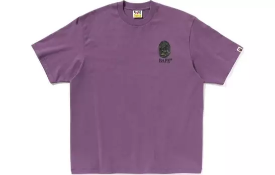 Футболка мужская A Bathing Ape, фиолетовый