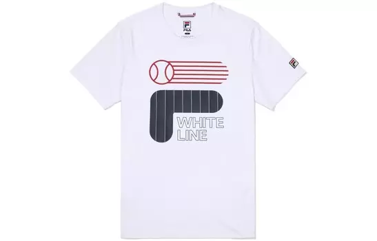 Футболка мужская белая Fila, белый
