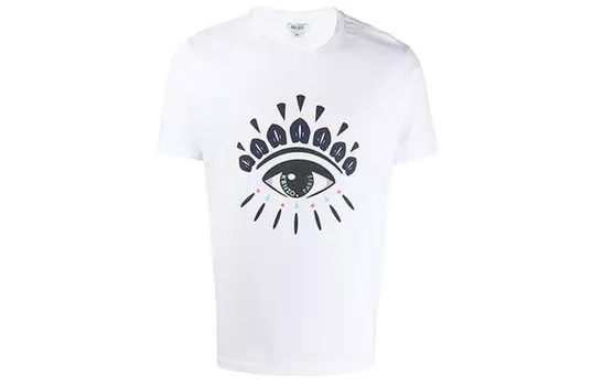 Футболка мужская белая Kenzo, белый