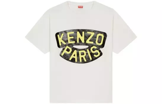 Футболка мужская белая Kenzo, белый