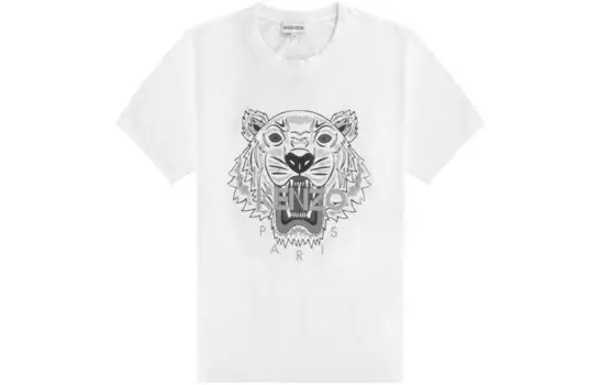 Футболка мужская белая Kenzo, белый
