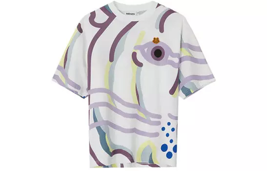 Футболка мужская белая Kenzo, белый