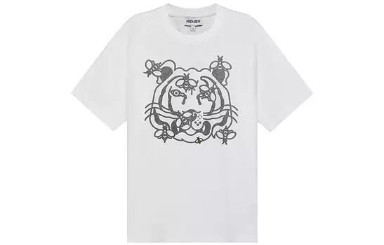 Футболка мужская белая Kenzo, белый