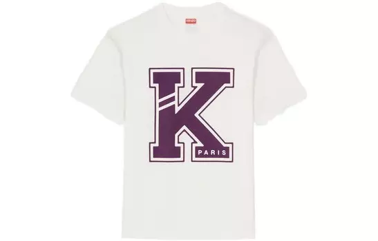 Футболка мужская белая Kenzo, белый