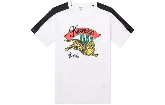 Футболка мужская белая Kenzo, белый