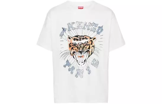 Футболка мужская белая Kenzo, белый