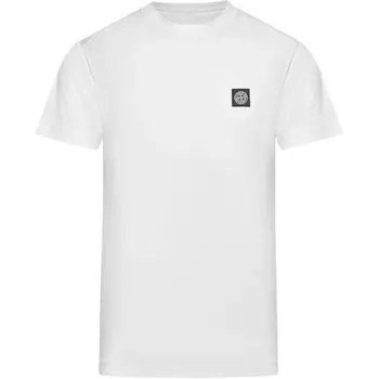 Футболка мужская белая Stone Island, белый