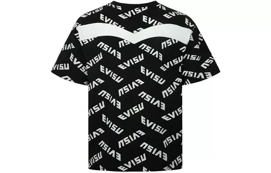 Футболка мужская черная Evisu, черный