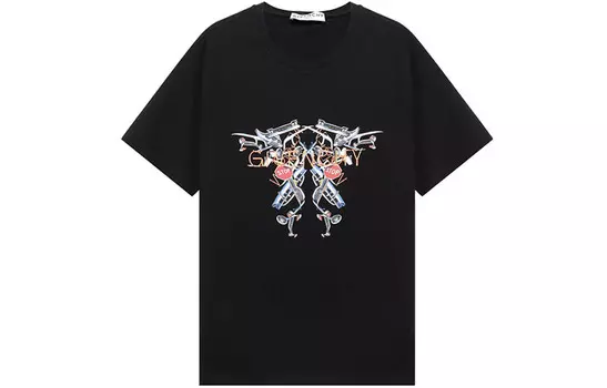 Футболка мужская черная Givenchy, черный