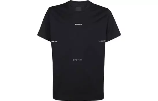 Футболка мужская черная Givenchy, черный
