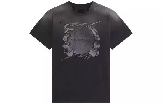 Футболка мужская черная Givenchy, черный