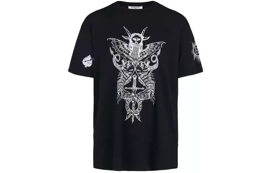 Футболка мужская черная Givenchy, черный