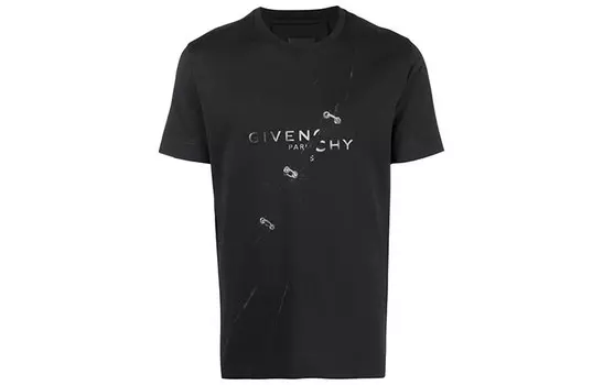 Футболка мужская черная Givenchy, черный