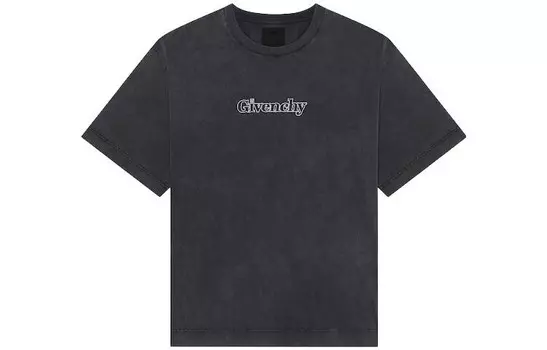 Футболка мужская черная Givenchy, черный