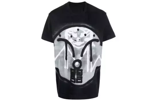 Футболка мужская черная Givenchy, черный