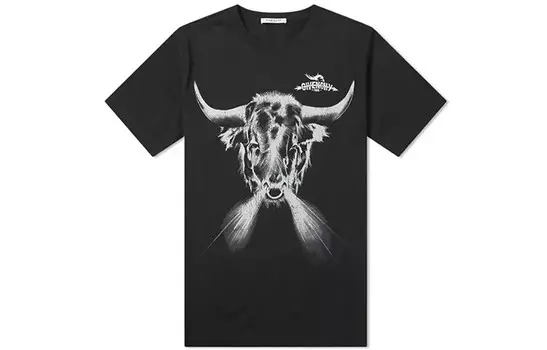 Футболка мужская черная Givenchy, черный