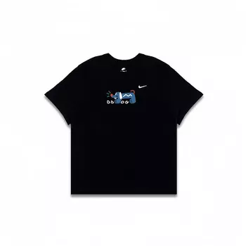 Футболка мужская черная Nike, черный