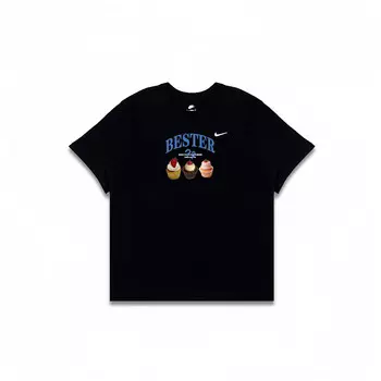 Футболка мужская черная Nike, черный