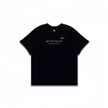 Футболка мужская черная Nike, черный