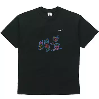 Футболка мужская черная Nike, черный