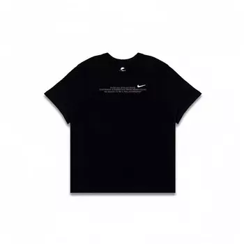 Футболка мужская черная Nike, черный