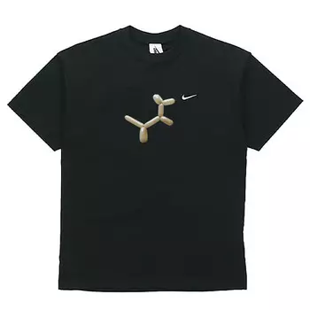 Футболка мужская черная Nike, черный