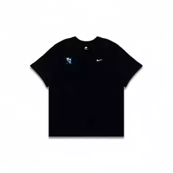 Футболка мужская черная Nike, черный