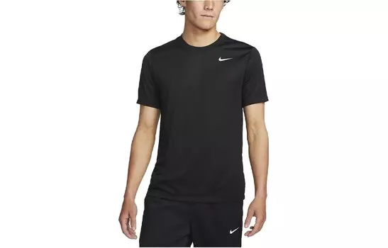 Футболка мужская черная Nike, черный