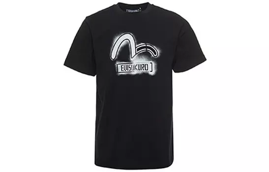 Футболка мужская Evisu, черный