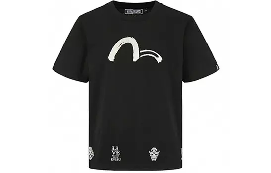 Футболка мужская Evisu, черный