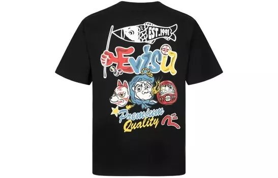 Футболка мужская Evisu, черный