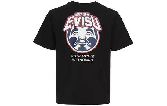 Футболка мужская Evisu, черный