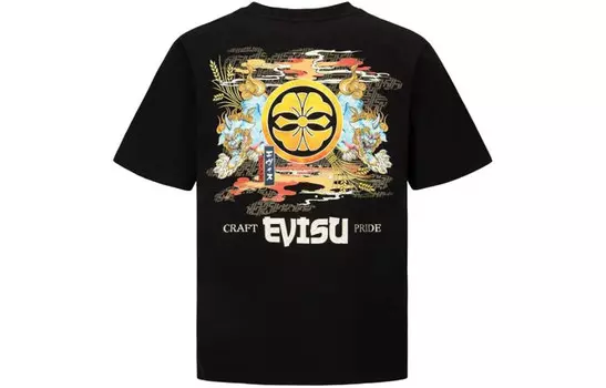 Футболка мужская Evisu, черный