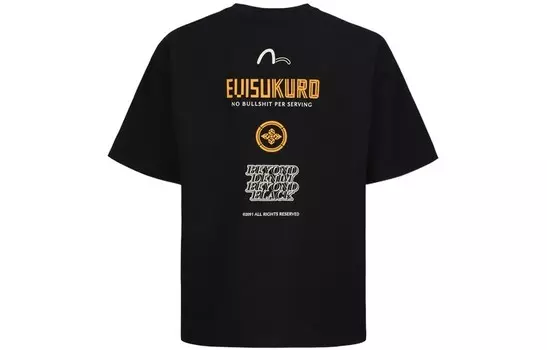 Футболка мужская Evisu, черный