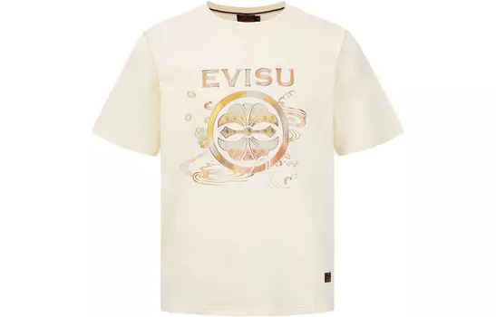 Футболка мужская Evisu, серый/синий