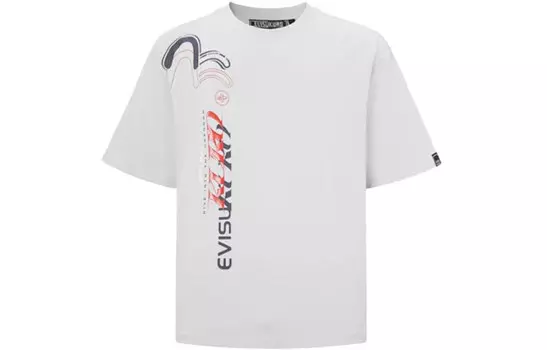 Футболка мужская Evisu, темно-серый