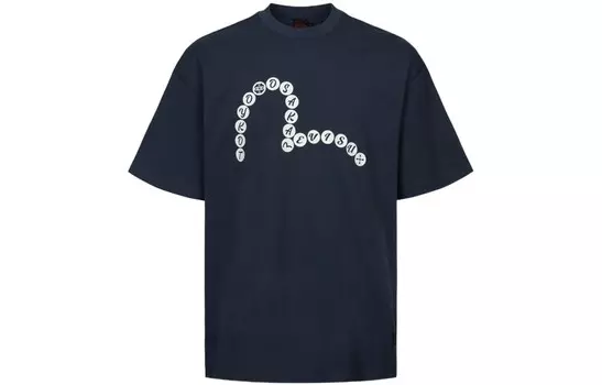 Футболка мужская Evisu, темно-синий