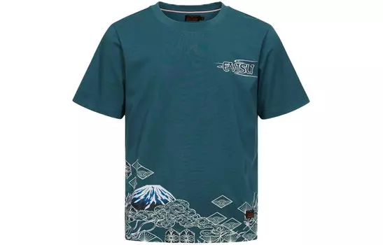 Футболка мужская Evisu, темно-синий