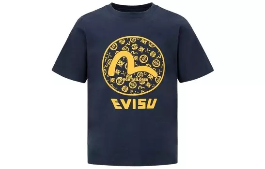 Футболка мужская Evisu, темно-синий
